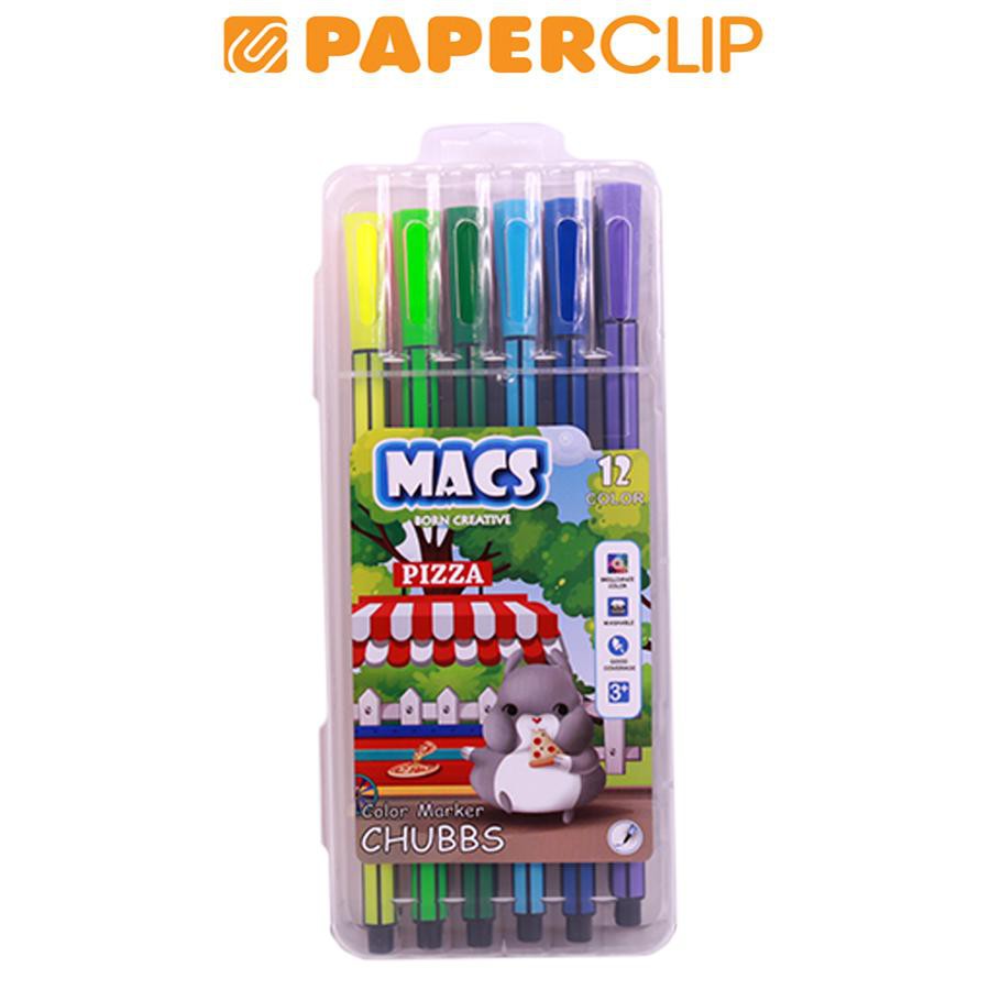 

SPIDOL MACS COLOR MARKER 12C 18312