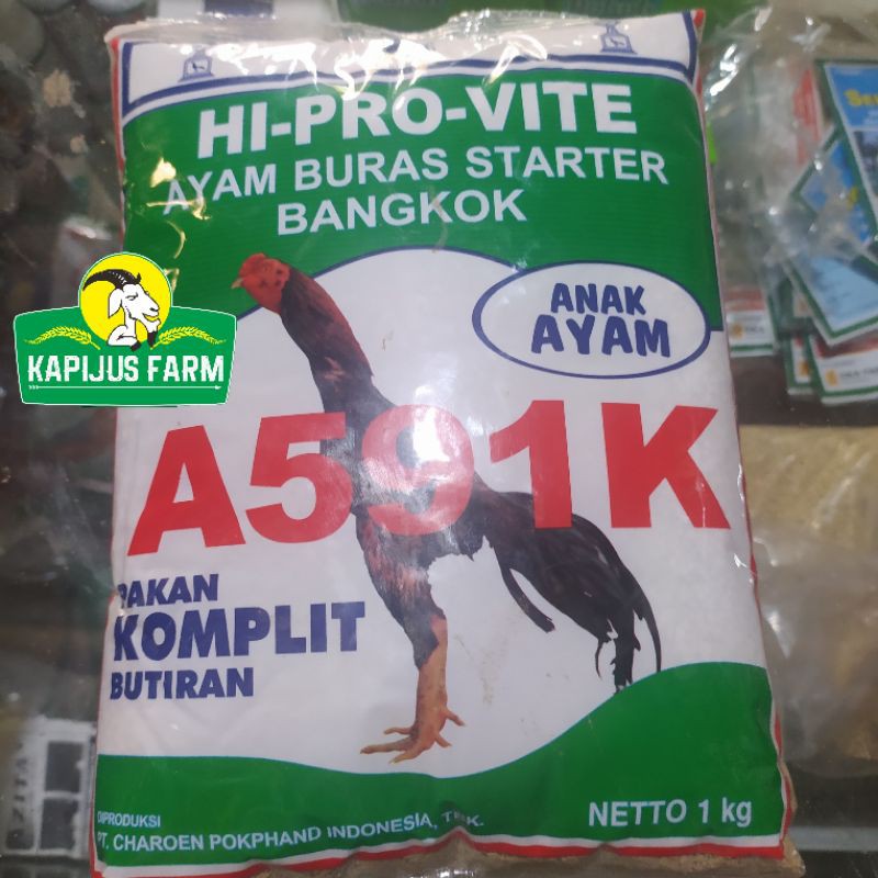 591K/ 591 Kemasan / Konsentrat Starter Anak Ayam Bangkok 591