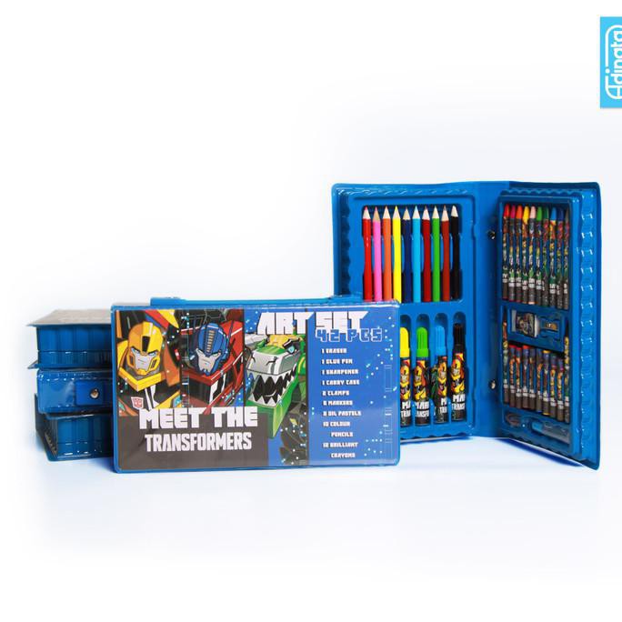 

Promo Awal tahun Transformer Art Set 42 pcs Adinata / Alat Mewarnai / Crayon Promo Awal tahun