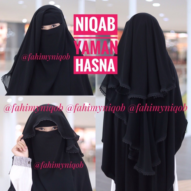 Niqab yaman hasna by fahimy niqob