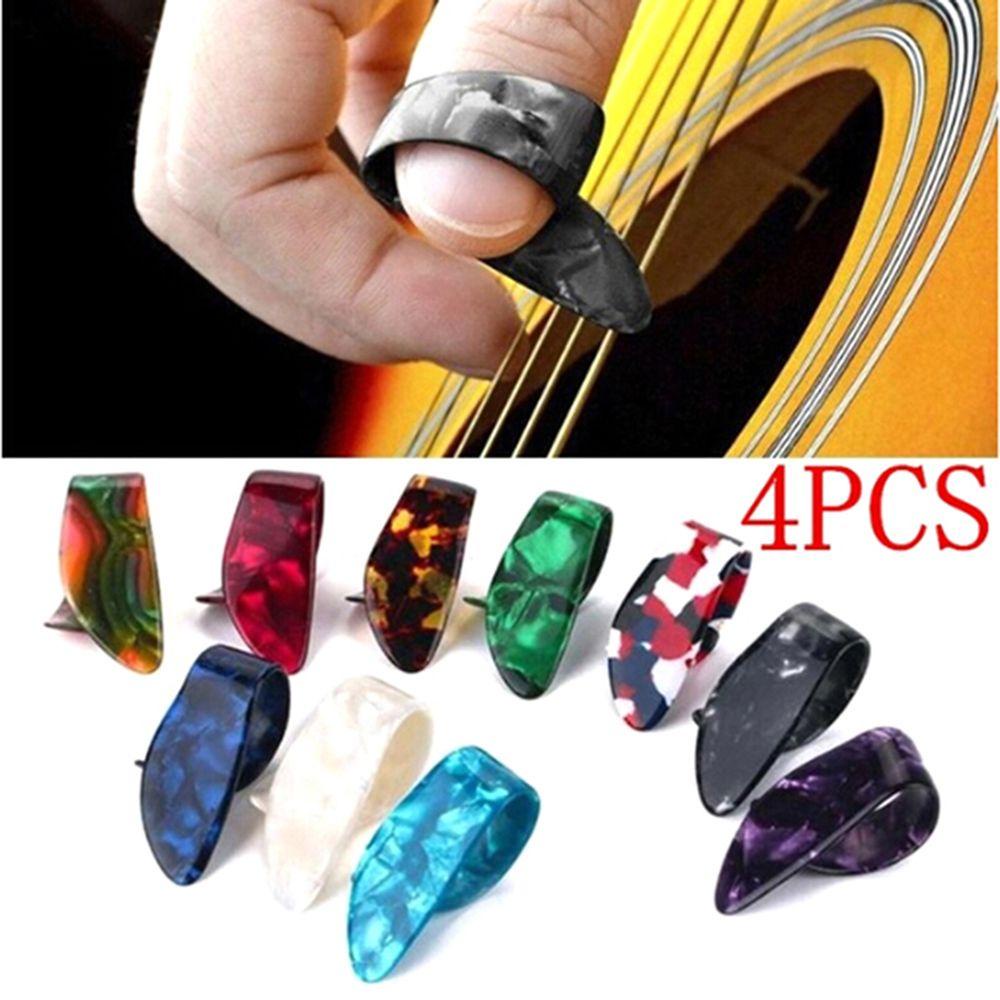 Agustinina Guitar Picks Acoustic Mediator Alice Celluloid Sarung Jari Gitar Dipan