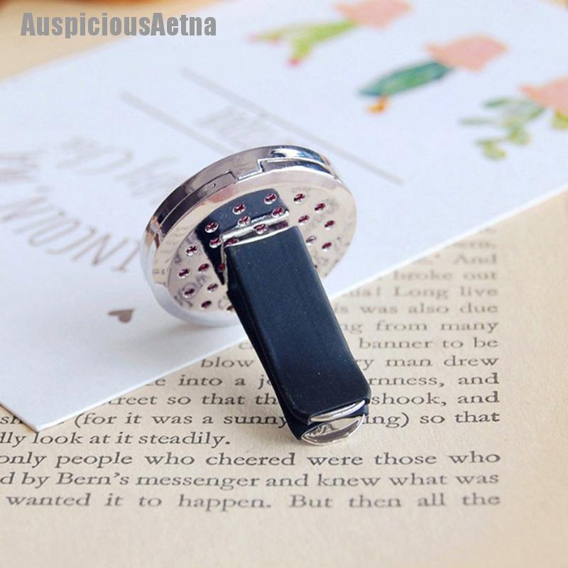 Diffuser Aromaterapi Essential Oil Bahan Stainless Steel Untuk Ventilasi Ac Mobil-3