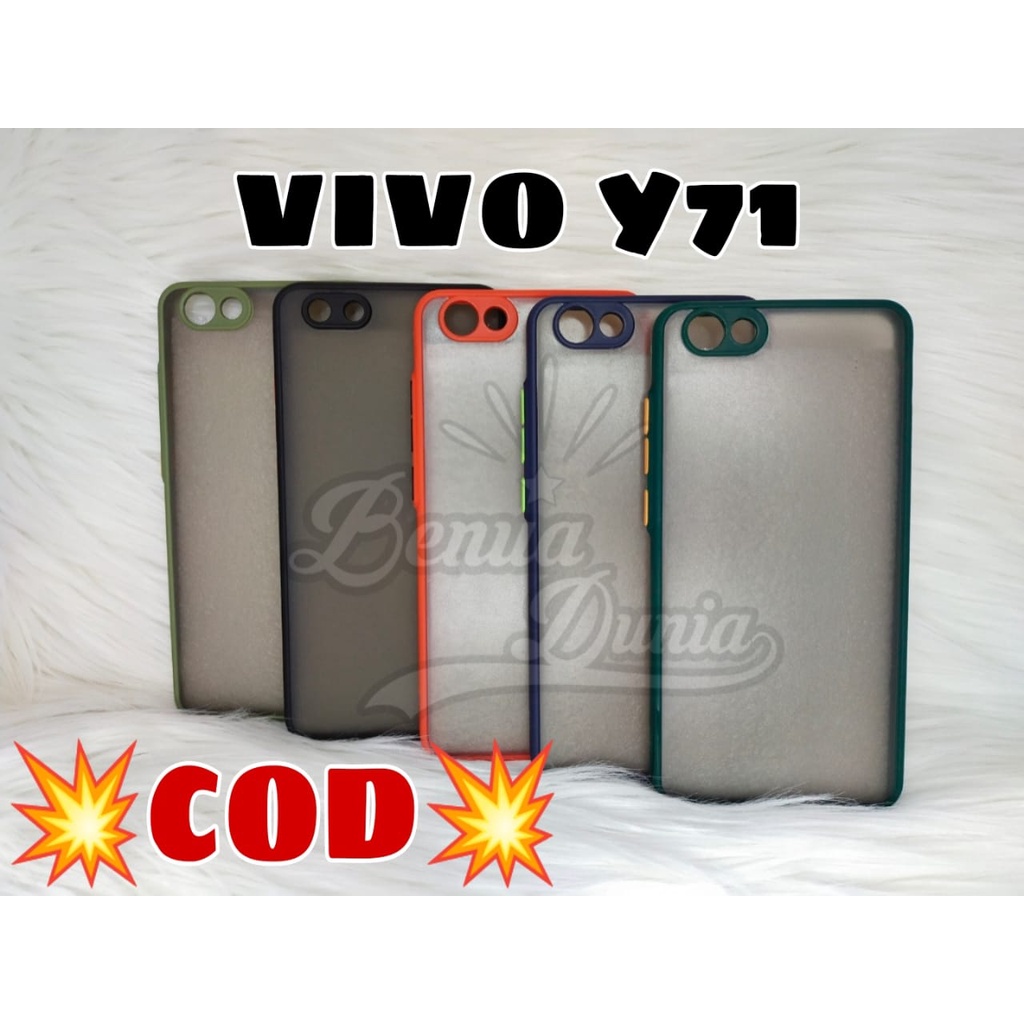 CASE MATTE VIVO Y51 2020 -VIVO Y71 // CASE DOVE MY CHOICE PLUS RING KAMERA VIVO Y51 2020 -VIVO Y71 -BD