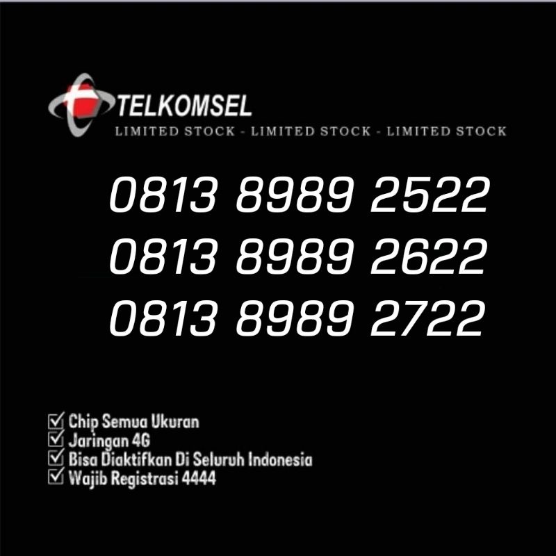 NOMOR CANTIK SIMPATI 8989