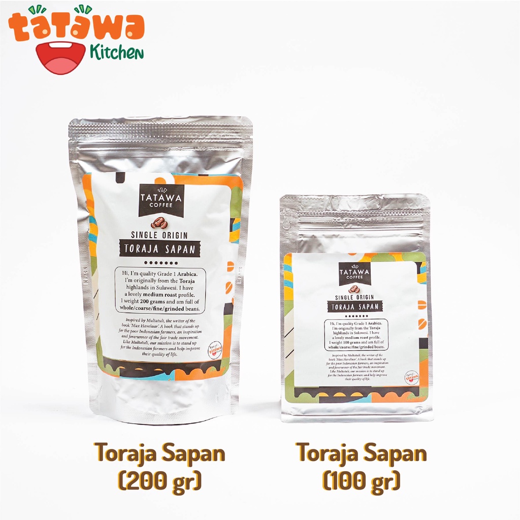 

Toraja Sapan Single Origin 100% Premium Arabica Grade 1 Coffee Beans