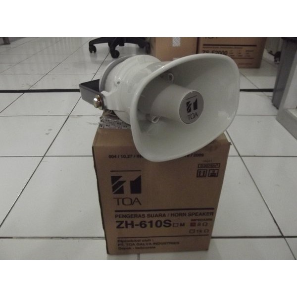 Horn Speaker Touring Sirine TOA ZH-610S ZH 610 S 610S 10W 10 Watt W Corong Kecil Mini Paging