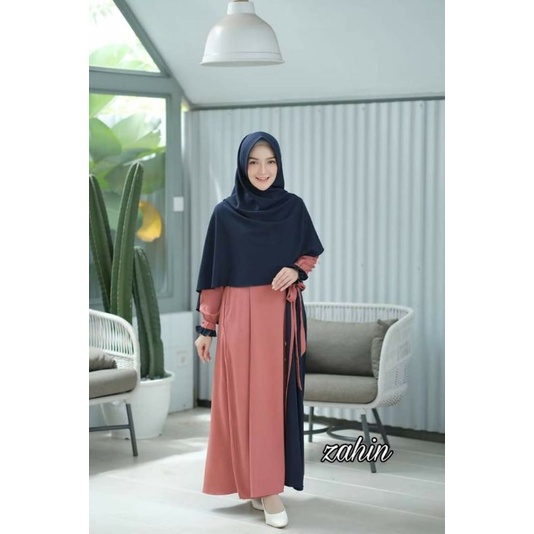 NAYAKA SET ORI ZAHIN GAMIS ZAHIN COLLECTION SET HIJAB ORI ZAHIN GAMIS ORI GAMIS GAMIS ITYCREP GAMIS 