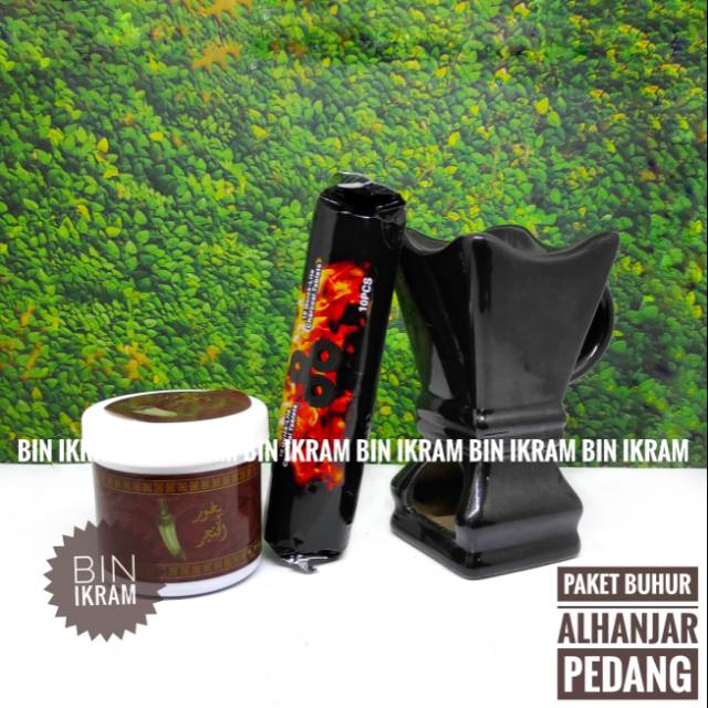 Paket Buhur Arab Al Khanjar Bakhoor Dupa Oud Gahru Bukhur Pedang Al Hanjar