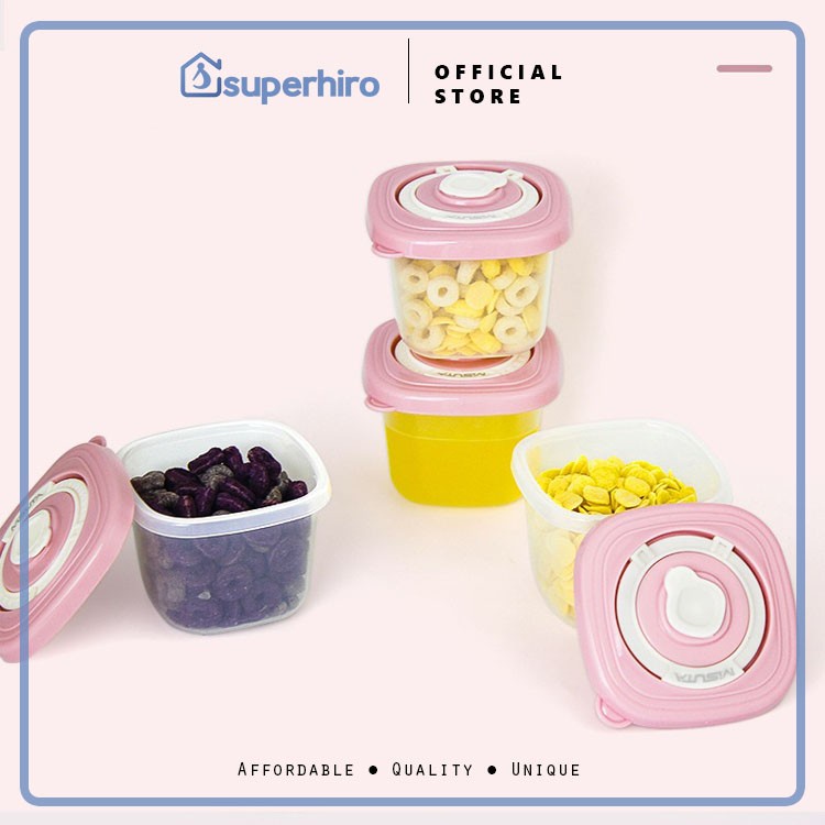 MISUTA Kotak Penyimpanan MPASI Food Container BPA Free Microwavable