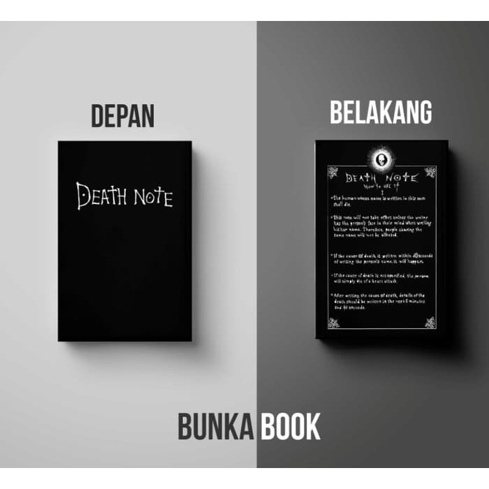 

Dijual Note Book Death Note terakhir