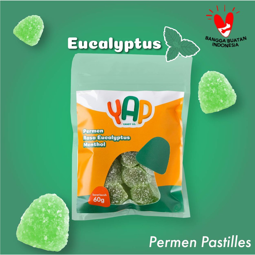 

Permen Pastilles Menthol Yap Candy Co