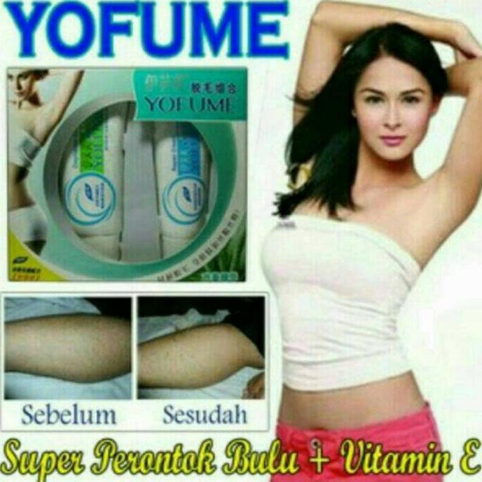 Cream Perontok Bulu Cepat Permanen Yofume