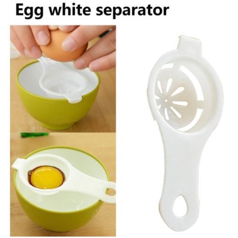 CINSTORE Sendok Alat Pemisah Putih Kuning Telur Telor Egg White Separator Saringan Saring Sederhana Praktis