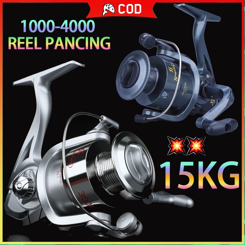 Sougayilang 1000-4000 reel pancing gulungan pancing berputar gulungan pancing kiri / kanan dapat mengubah gulungan for pancing