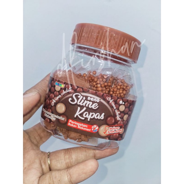 SLIME KAPAS DENO|AROMA COKLAT(DFIRSHAN)