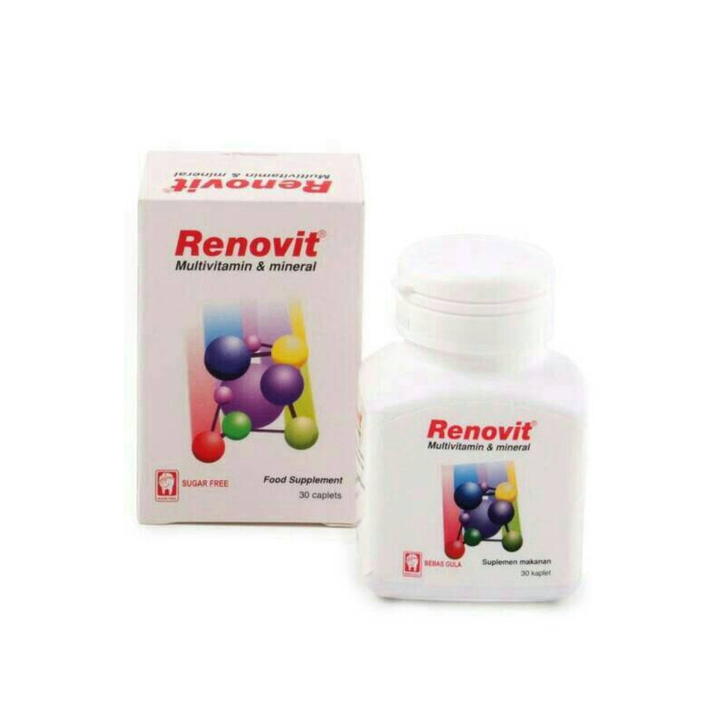Renovit / Multivitamin dan Mineral / Membantu Memenuhi Kebutuhan Multivitamin dan Mineral