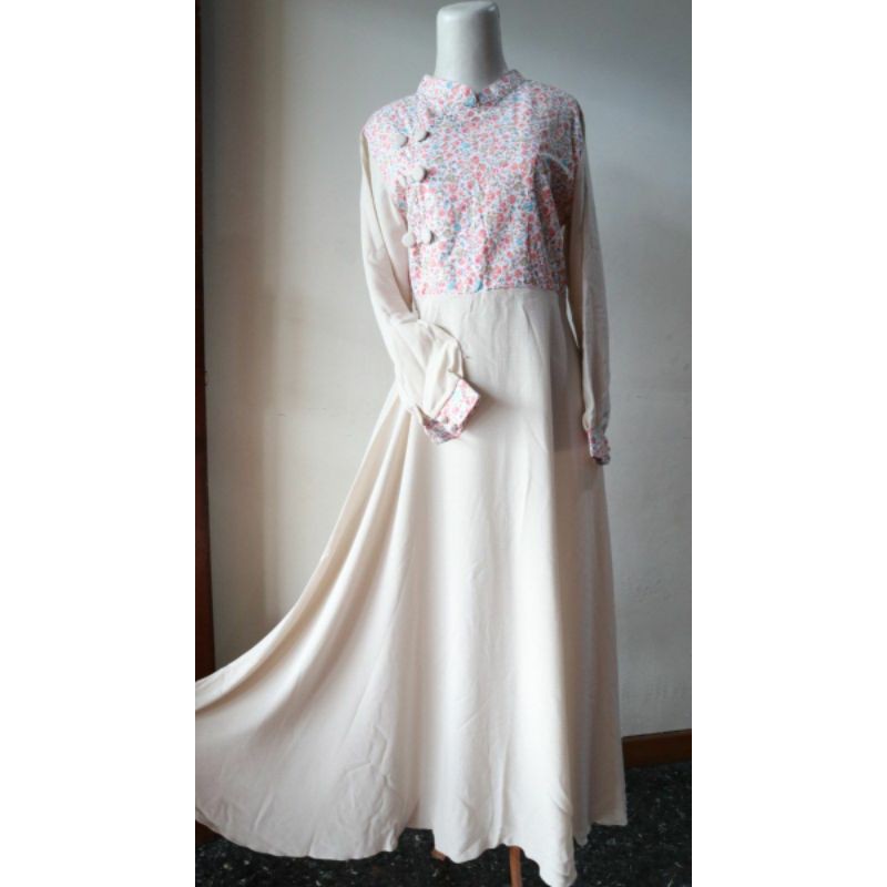 Gamis Katun Kombinasi Noast Collection