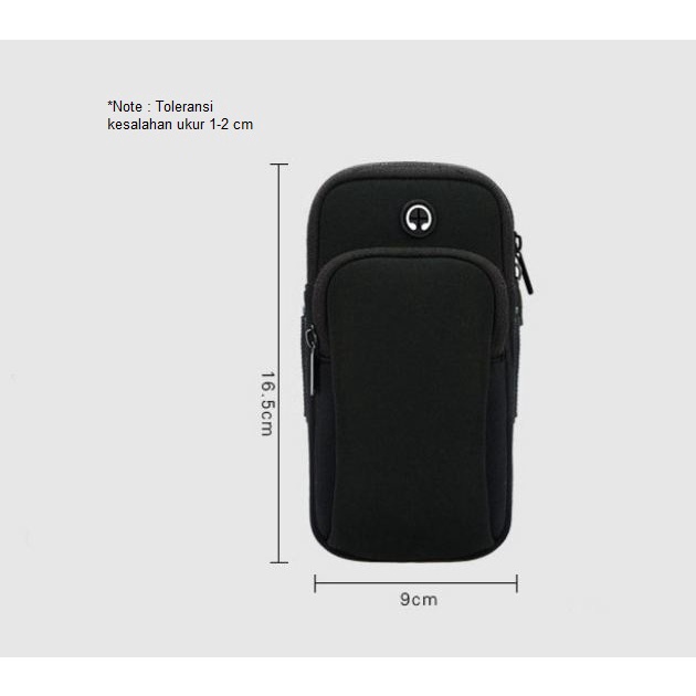 #LC-Bag Sport Arm Band Tas Lari Lengan