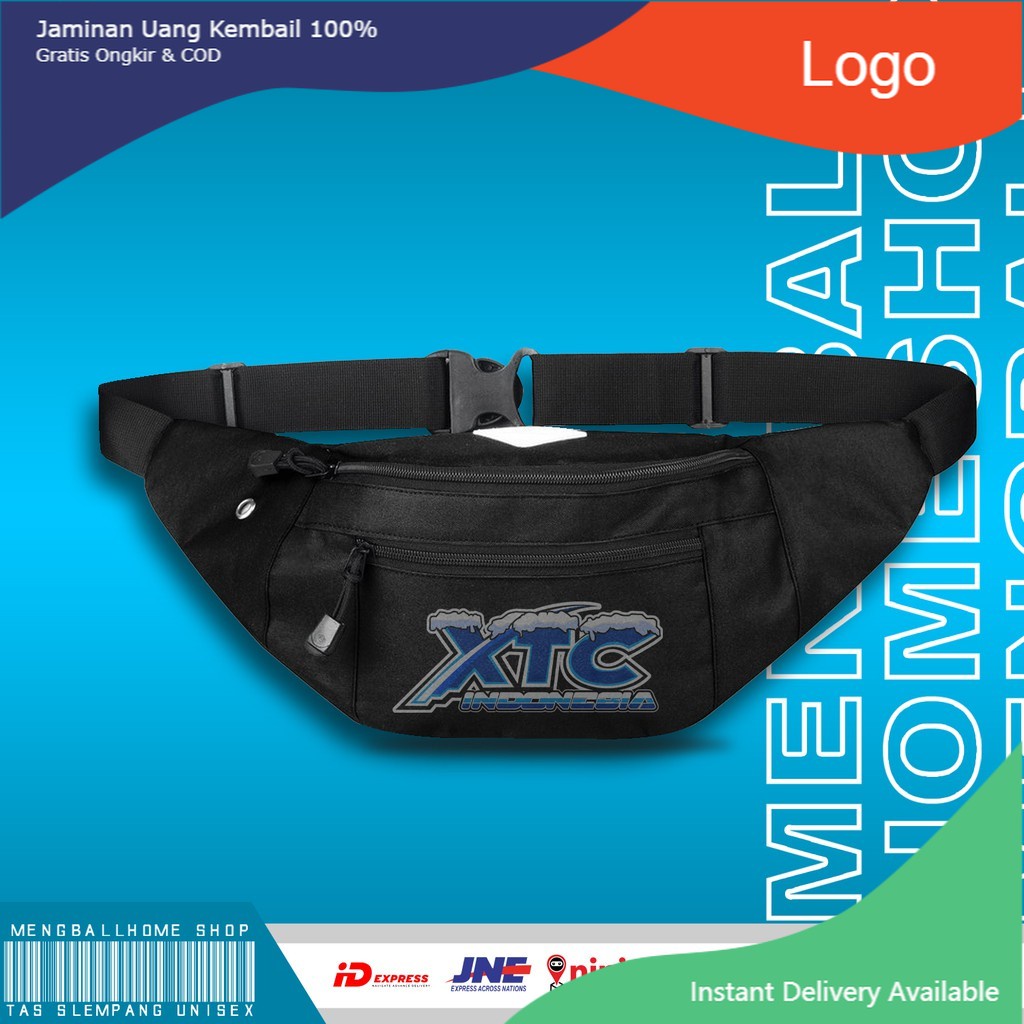 TAS SELEMPANG WAISTBAG XTC INDONESIA TAS SELEMPANG PRIA WANITA