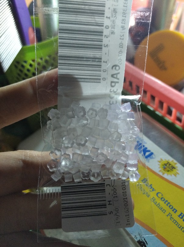 100pcs Karet Tutup Tusukan Anting / Penahan Giwang / Earring Safety Back Bentuk Bunga