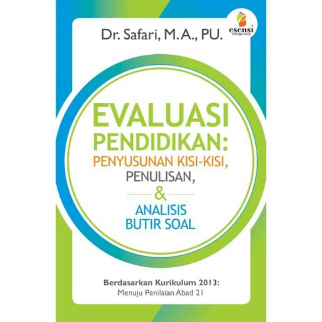 BUKU ERLANGGA EVALUASI PENDIDIKAN /3083701120