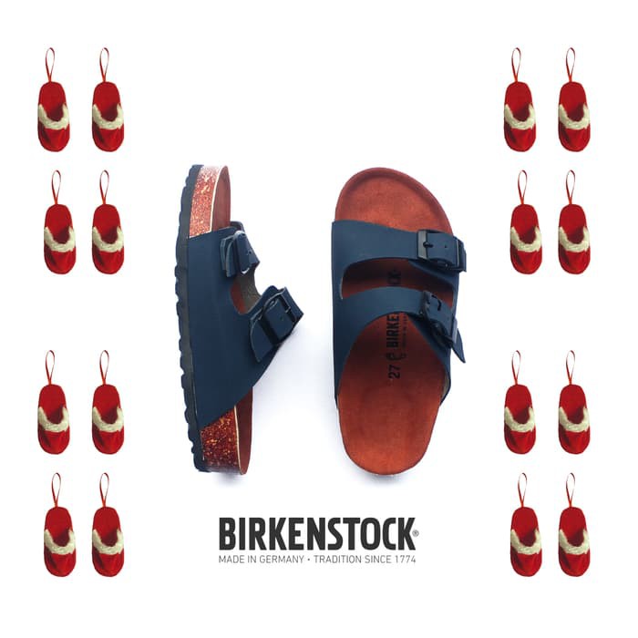 Sandal Birkenstock Anak Gesper 2 Navy (Arizona) q2