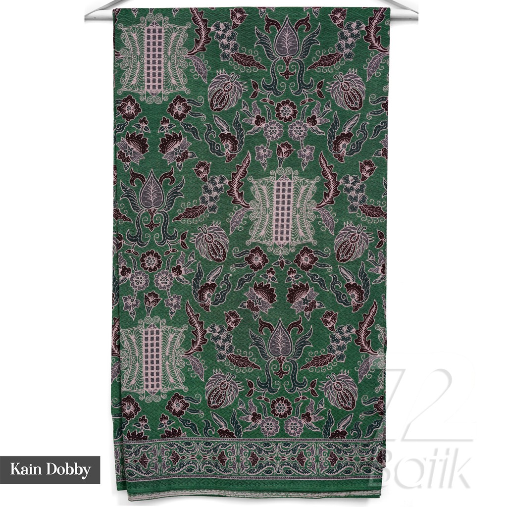 BATIK COUPLE MODERN  Kemeja Rok Lilit Istan  Batik Pria Lengan Panjang Slimfit Premium Warna Hijau 723303 Cap 72 - Baju Kemeja Atasan Pakaian Batik Couple Cople Pria Cowok Laki Laki Remaja Keluarga Lengan Panjang Modern Slimfit Premium Kekinian