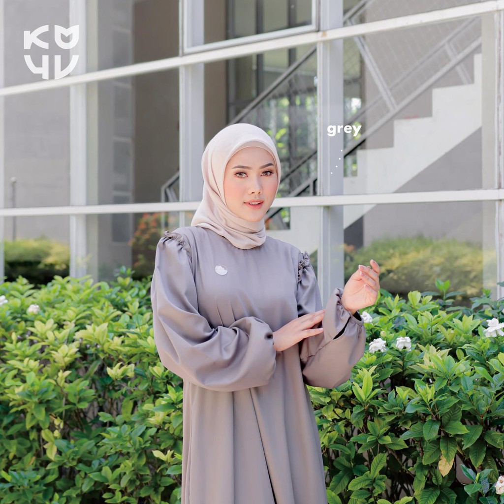 Koyu Hijab Firly Dress Toyobo Premium