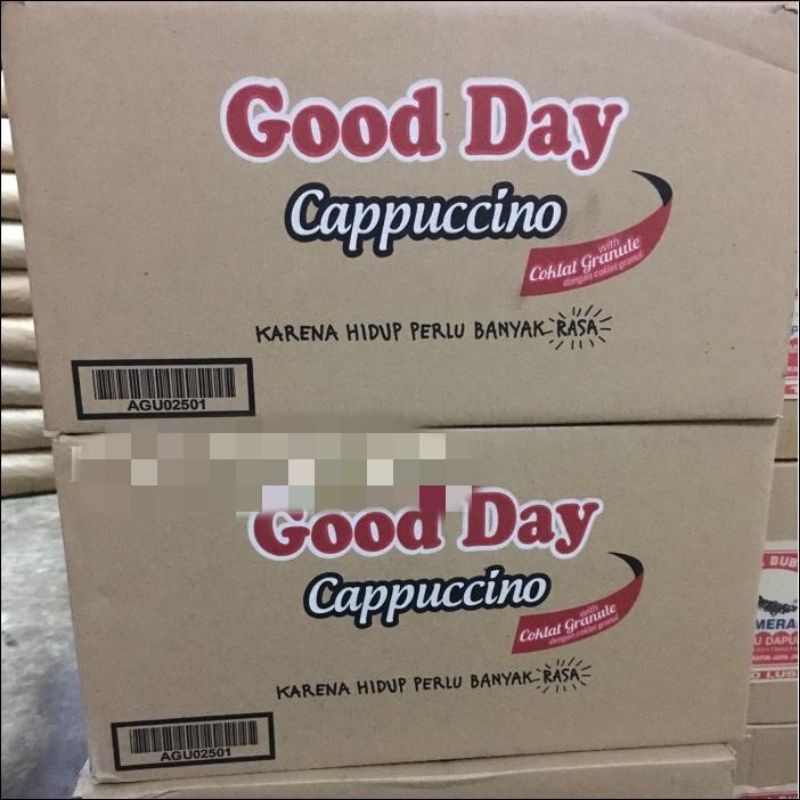 

GOOD DAY CAPPUCINO 12RTG X 10BKS X 25G DUS