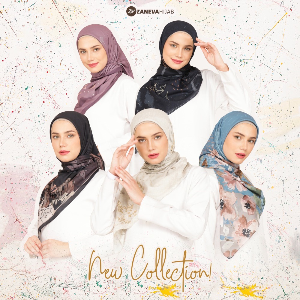 Launching Ramadhan Hijab Segi Empat Printing By Zaneva