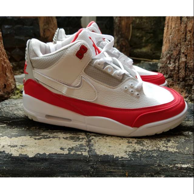 Nike Air Jordan 3 Tinker White University Red For Man Premium Quality