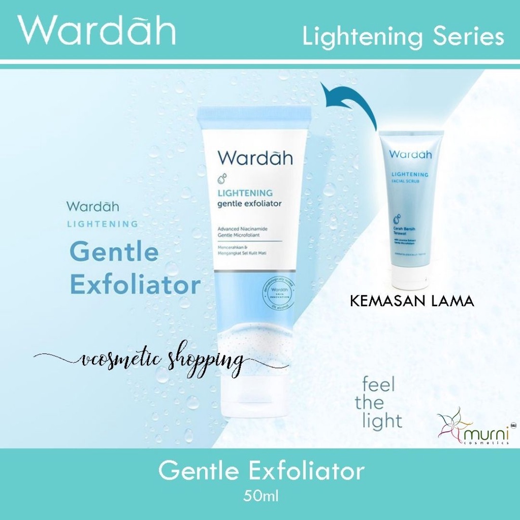 WARDAH LIGHTENING GENTLE EXFOLIATOR 50ML