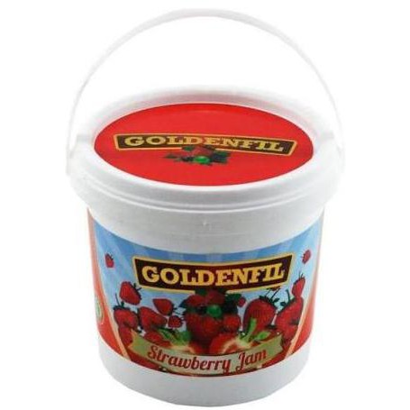 

Goldenfill strawberry jam 5kg pail / selai
