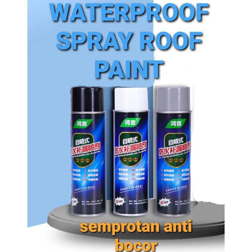 Cat Anti Bocor Waterproof Tahan Air  Cat Semprotan Anti Bocor 700ml - Putih
