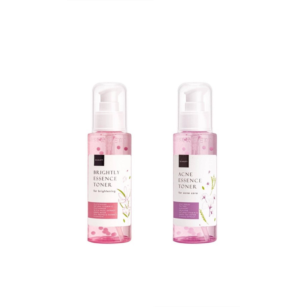 Scarlett Whitening Essense Toner Brightly &amp; Acne