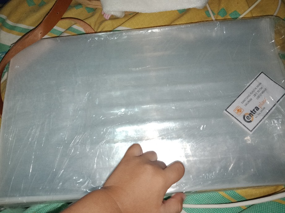 Plastik  Mika Bening 18x30 Cm Tebal Cocok Untuk Keripik / Kerupuk