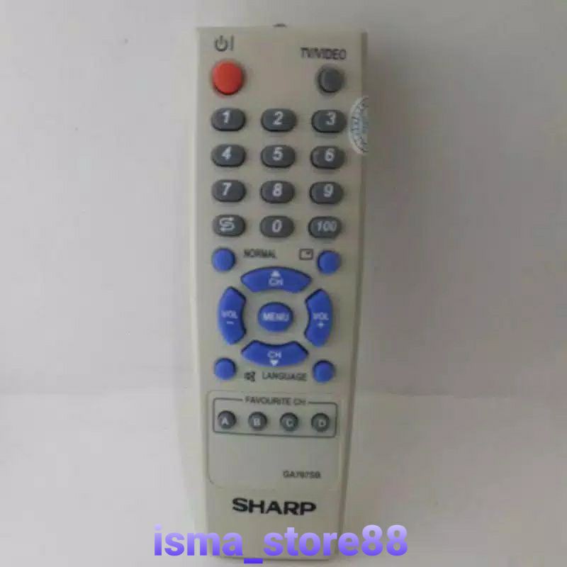 REMOT TV SHARP ALEXANDER PICCOLO IIOTTO GA797SB