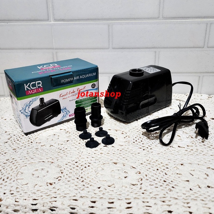 KCR AQUA 106 Mesin Pompa Air celup Aquarium Aquascape Kolam ikan Hidroponik