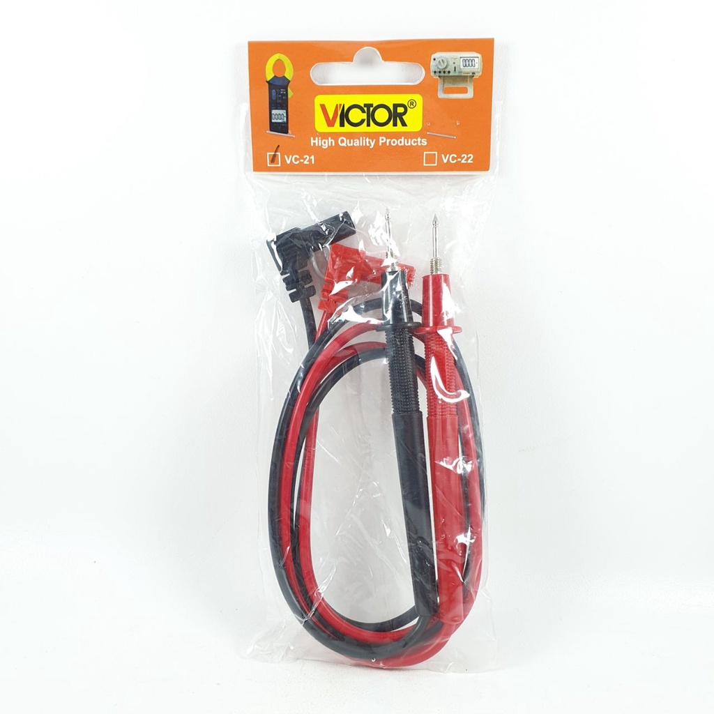 Kabel Multimeter Drat Jarum Probe Kabel Tester Panjang 80cm