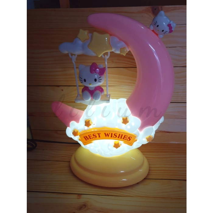 Lampu Meja - Lampu Bulan Hello Kitty Doraemon Lampu Kamar Tidur - Lampu Meja Anak