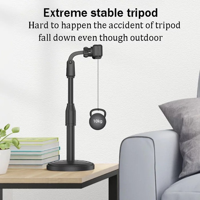 Stand Table Holder For Tablet Ipad - Bisa di rotari 360 Derajat - 100% kokoh dan awet