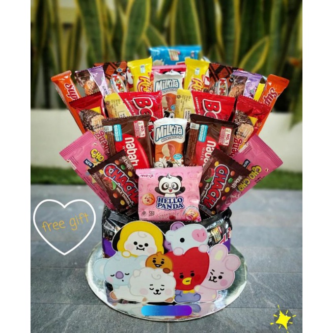 

snack tower viral/snack tower ultah/snack tower kekinian