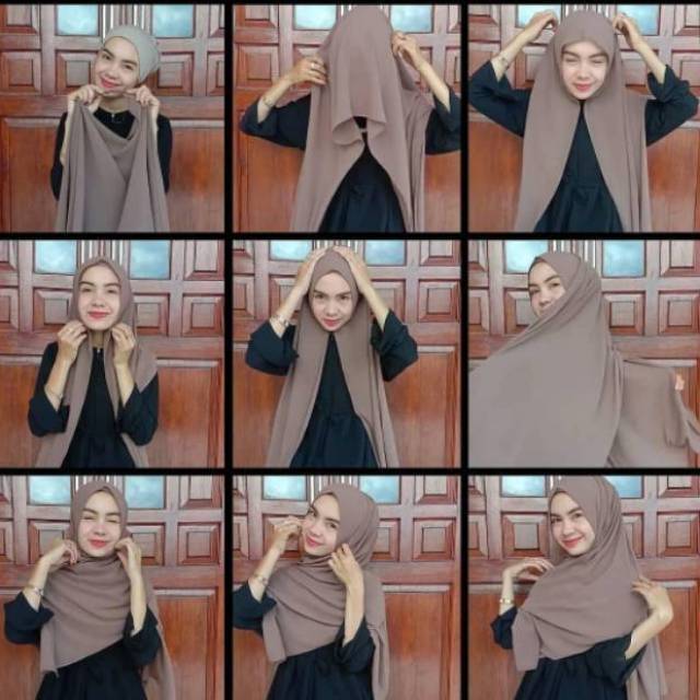 Kerudung PASHMINA KARET 150x75 diamond strech