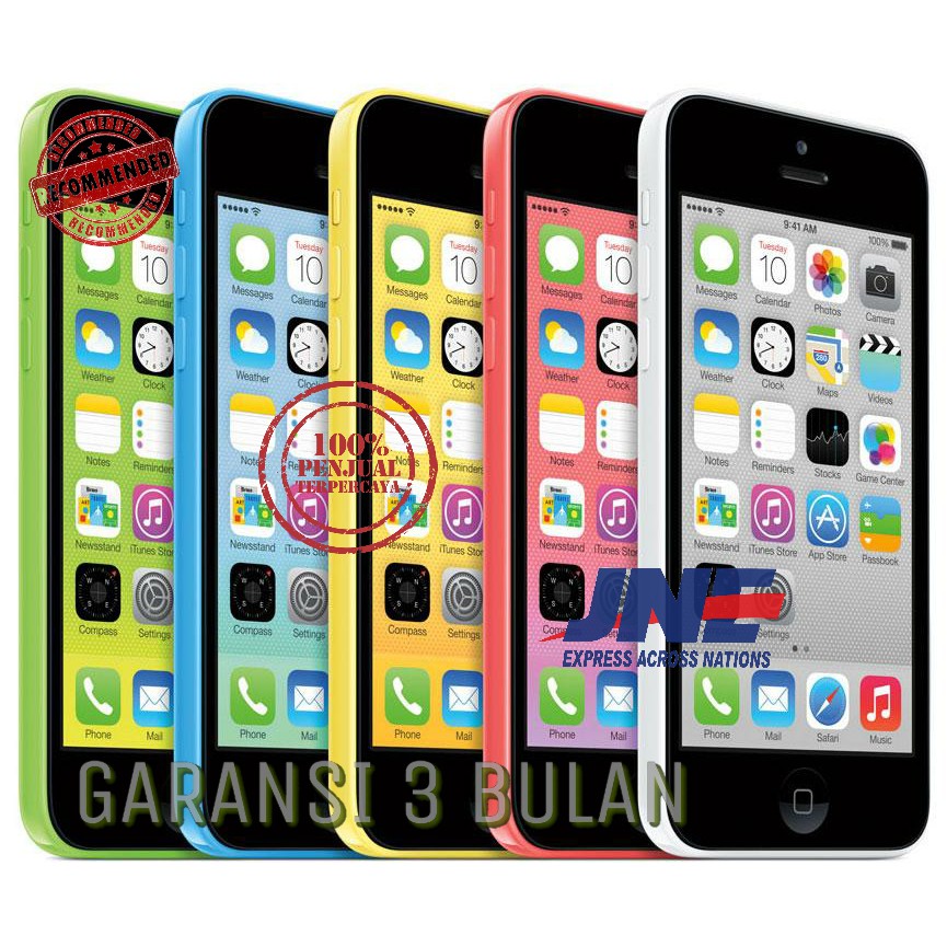 iPhone 5C 32GB SECOND FULLSET GARANSI 3 BULAN