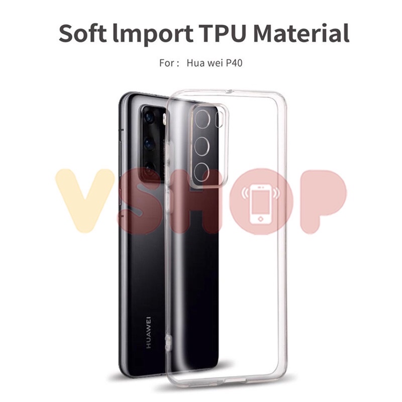 SOFTCASE TRANSPARAN HUAWEI P40 PREMIUM CLEAR SOFT CASE