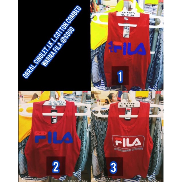 OBRAL KAOS SINGLET MURAH / SINGLET DEWASA ANAK