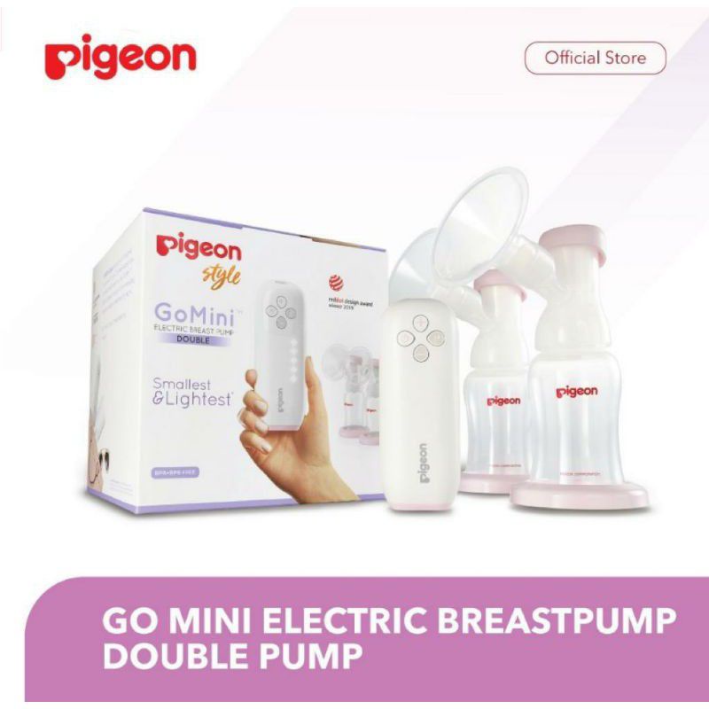 Pigeon Go Mini Electrical Breastpump Double Pimp - Pompa Asi