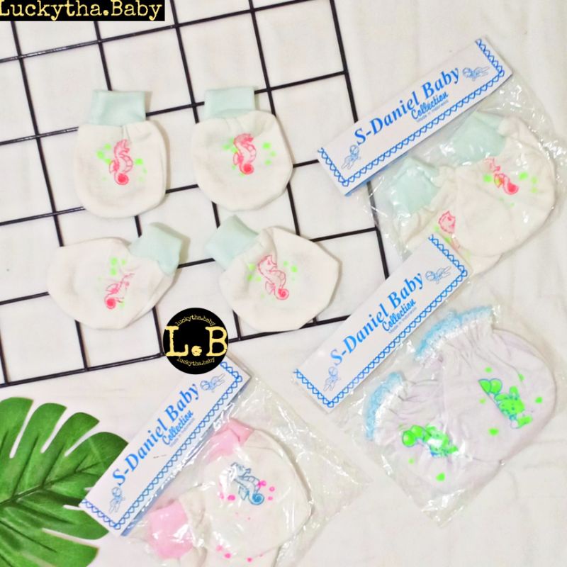 3set_sarung tangan &amp; kaki bayi new born Daniel baby,Petit baby / sarung tangan bayi murah