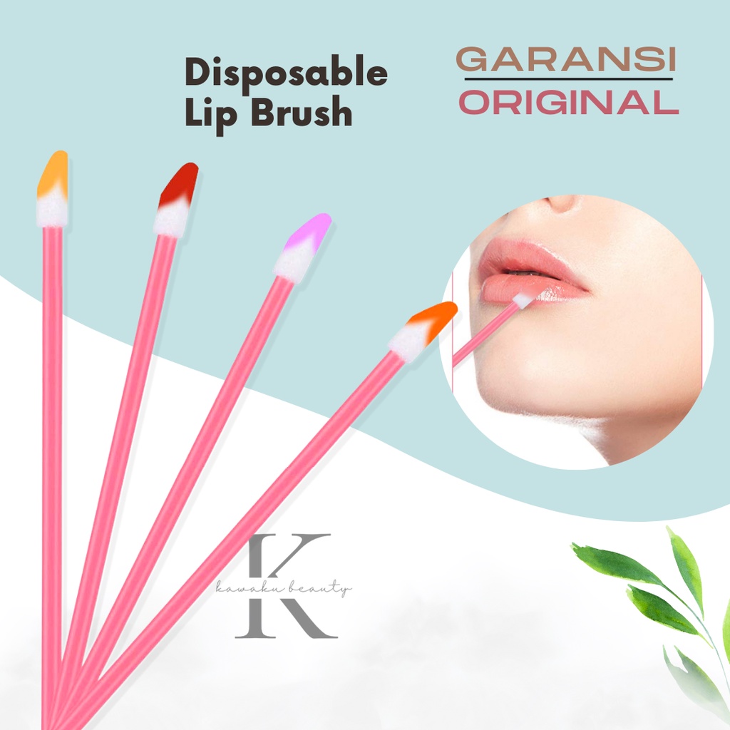 LIP BRUSH KUAS BIBIR WAND APLIKATOR LIP TINT DISPOSABLE