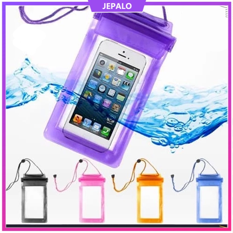 jepalo SARUNG HP ANTI AIR / WATERPROOF CASE HANDPHONE POUCH BAG / COVER HP ANTI AIR UNIVERSAL CASE HP / Makassar